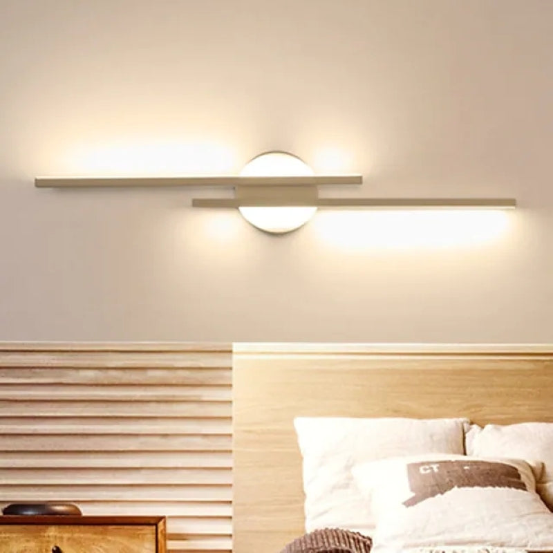 Arisha Modern Nordic Linear LED Indoor Wall Lamp Silikon Bedroom Living Room