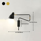 Arisha Wall Lamp Modern Adjustable Study