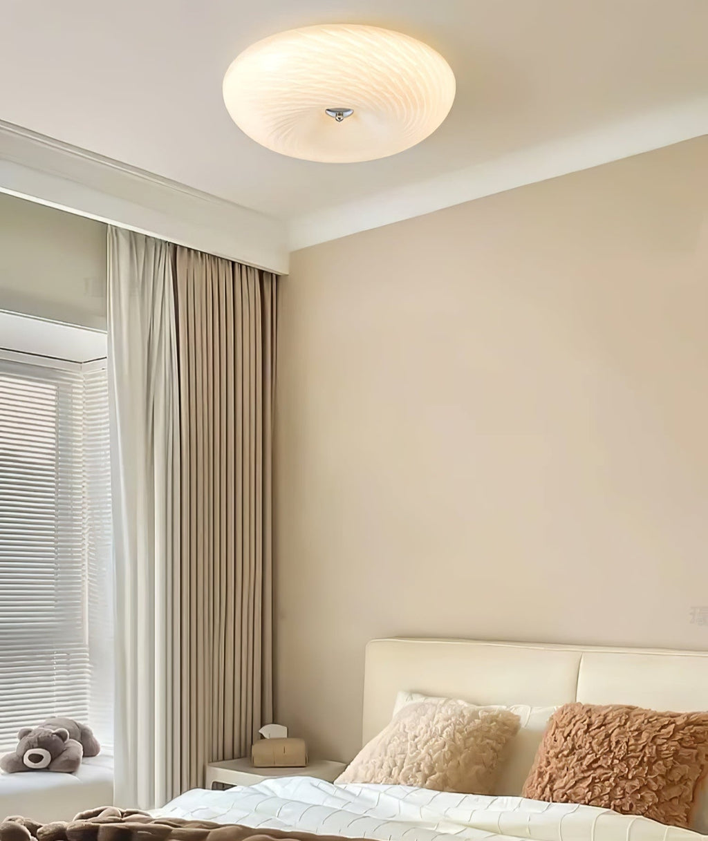 Comarion Modern Minimalist Art Glass Ceiling Light