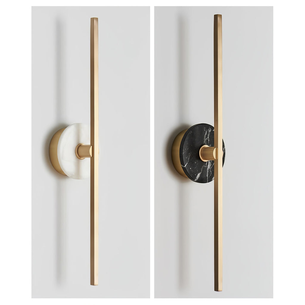 Elmarir Linear Alabaster Wall Light