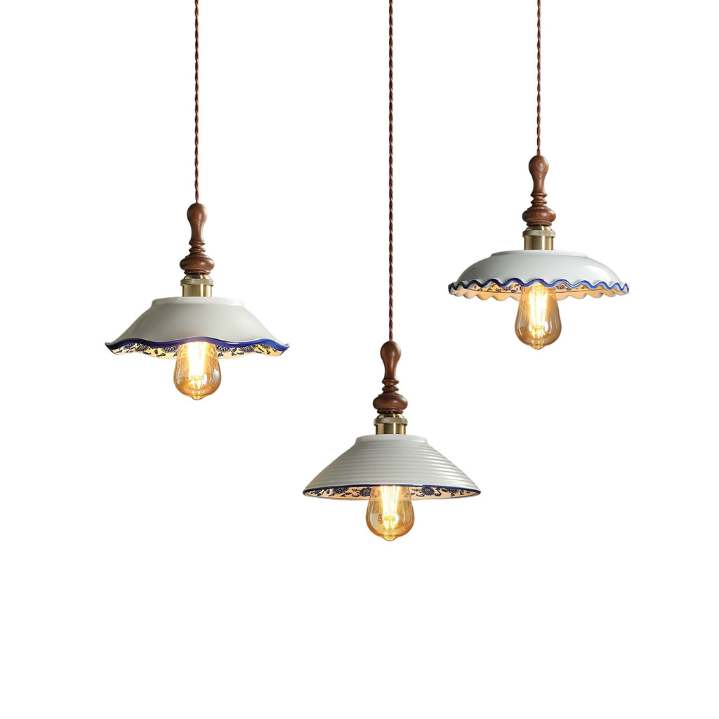 Ciraeor Delft Ceramic Pendant Light