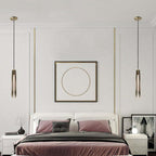 Arisha Brass Designer LED Glass Pendant Lamp - image 19