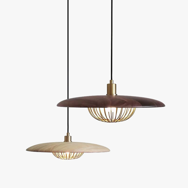 Arisha Modern Nordic Sutle Pendant Light Wood