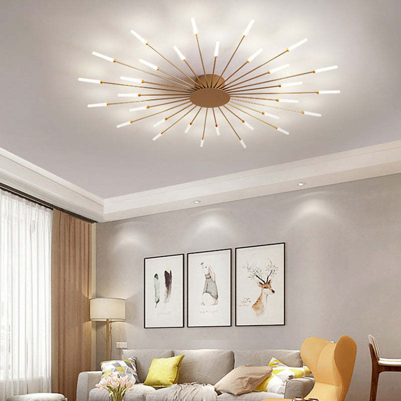 Arisha Fireworks Flush-Mount Ceiling Light Living Room - image 8