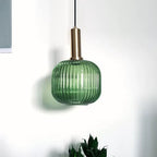 Valentina Pendant Light Crystal Moru Glass Cognac Kitchen Island