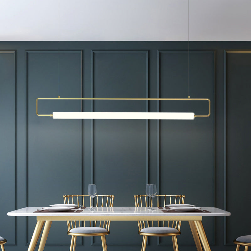 Arisha Modern Minimalist rectangular Pendant Light