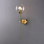 Valentina Modern Globe Glass Wall Lamp