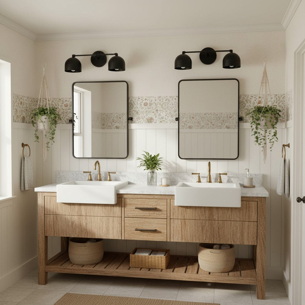 Chroma Dome Brass Wall Sconce Modern Bathroom