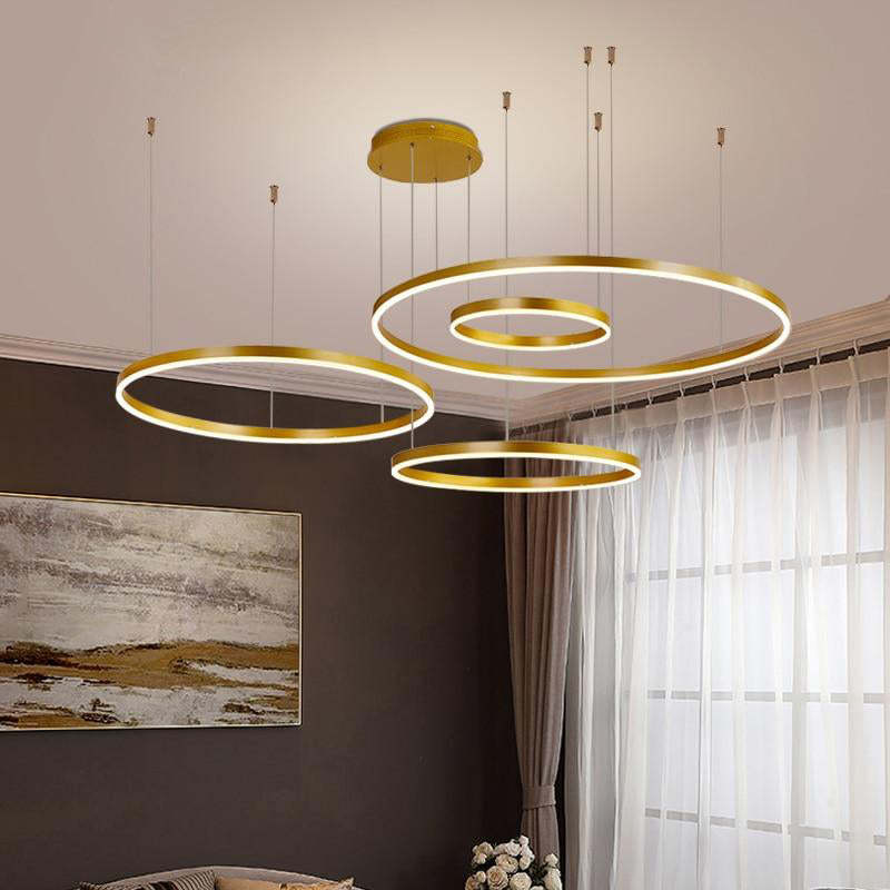 Arisha Modern Pendant Light Tir-Circle - image 7