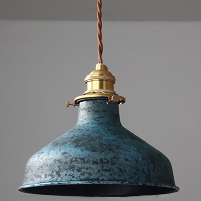 Silva Aged Rusty Vintage Rustic Finish Pendant Light, 3 Style - Letslighting