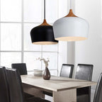 Arisha Minimalist Wood Pendant Light