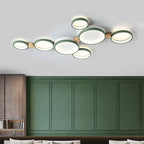 Arisha Round Flush Mount Ceiling Light Bedroom