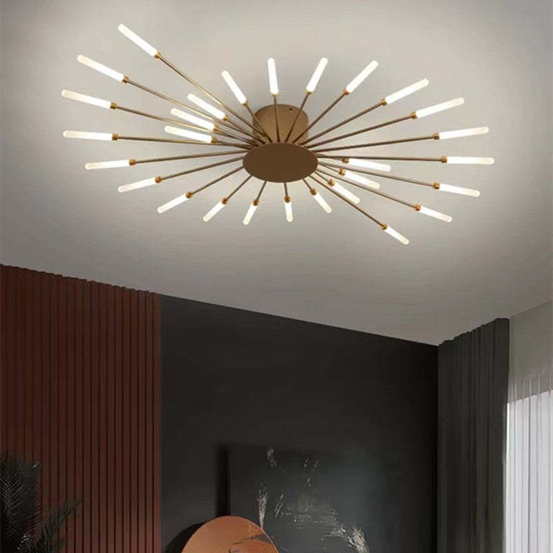Arisha Fireworks Flush-Mount Ceiling Light Living Room - Letslighting