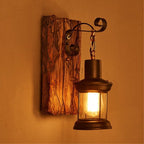 Epoch Vintage Lantern Wall Lamp Bronze