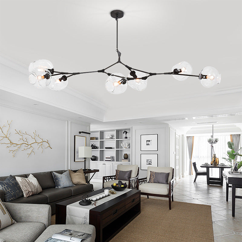 Valentina Nordic Modern Glass Pendant Light Bubble - image 12
