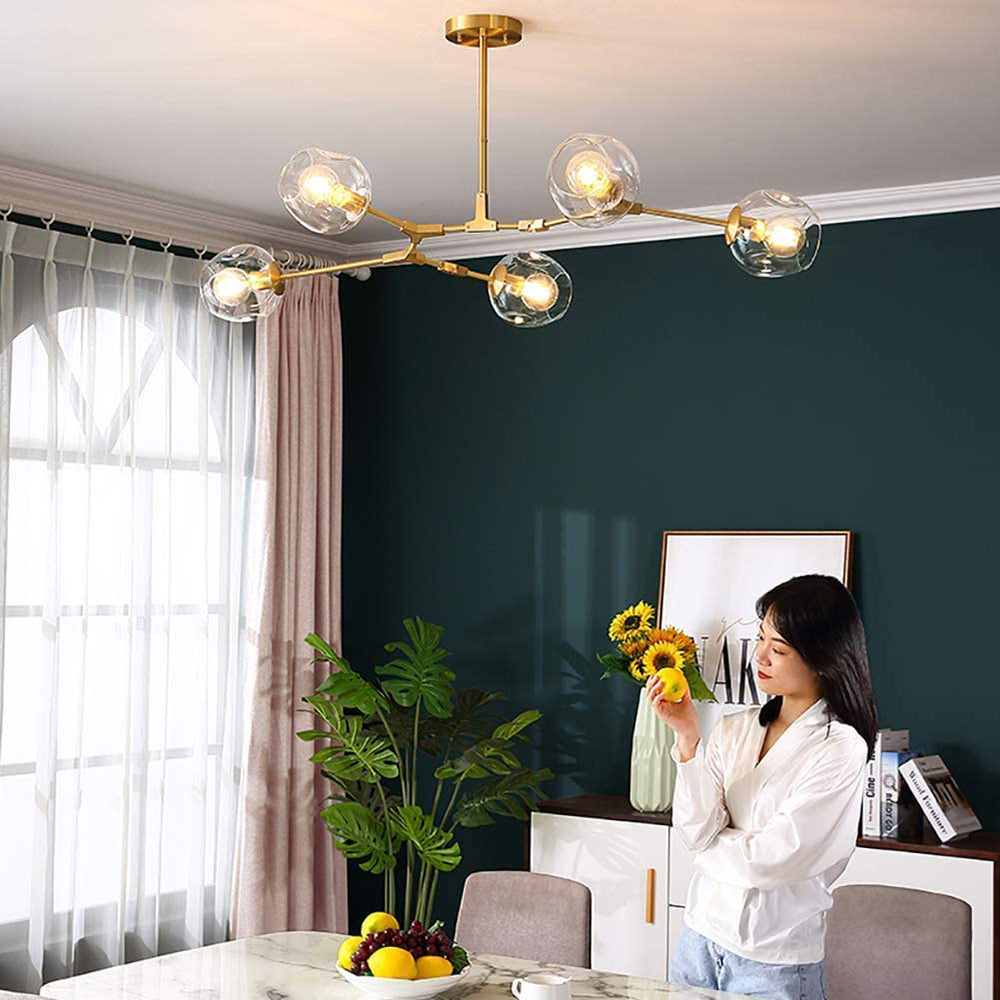 Valentina Nordic Modern Glass Pendant Light Bubble - image 18