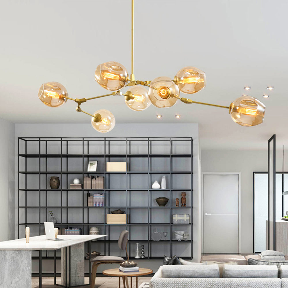 Valentina Nordic Modern Glass Pendant Light Bubble - image 14