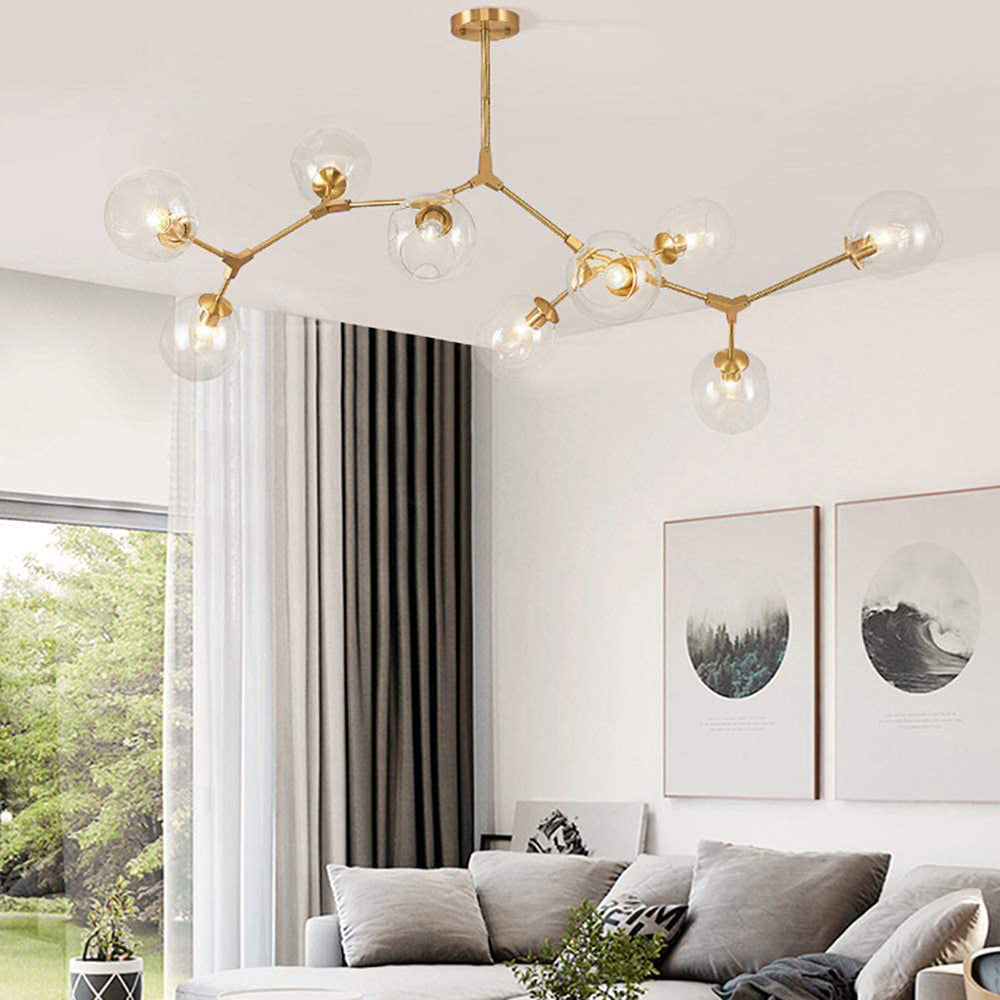 Valentina Nordic Modern Glass Pendant Light Bubble - image 15