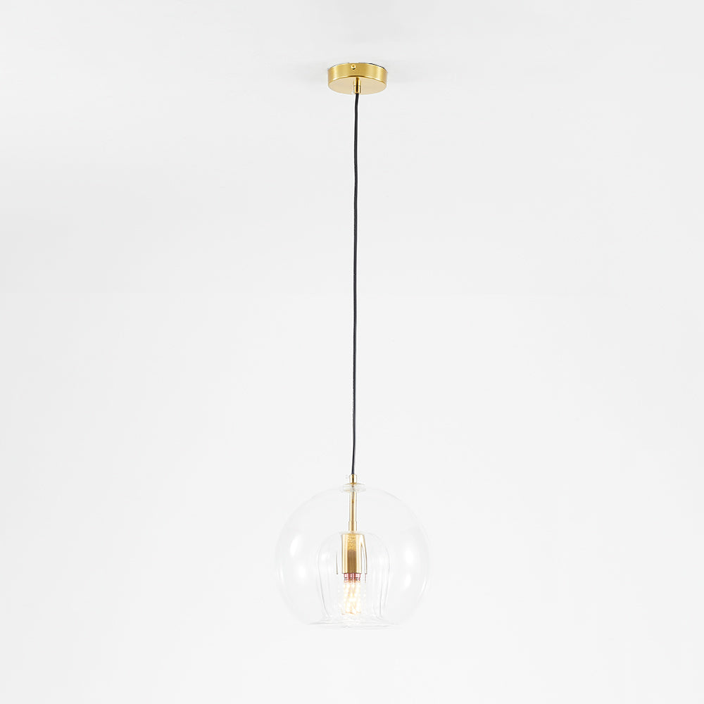 Valentina Nordic Glass Globe Pendant Light - image 15