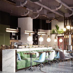 Carter Modern Glass Pendant Light