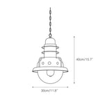 Abbotswell Chic Industrial  Pendant Light