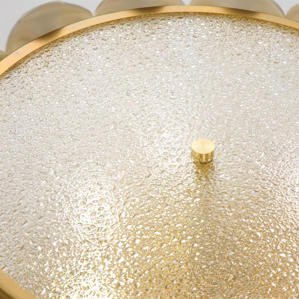 Abella Ceiling Lamp Ceramic Blossom Ring Romantic
