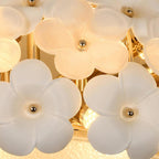 Abella Flowers Ceiling Light Ceramic Petals