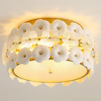 Abella Flowers Ceiling Light Ceramic Petals