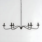 Alshaarae Vintage Industrial Brass Chandelier