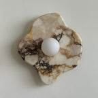 Abnormal  Marble Glass Wall Lamp