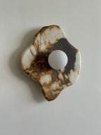 Abnormal  Marble Glass Wall Lamp