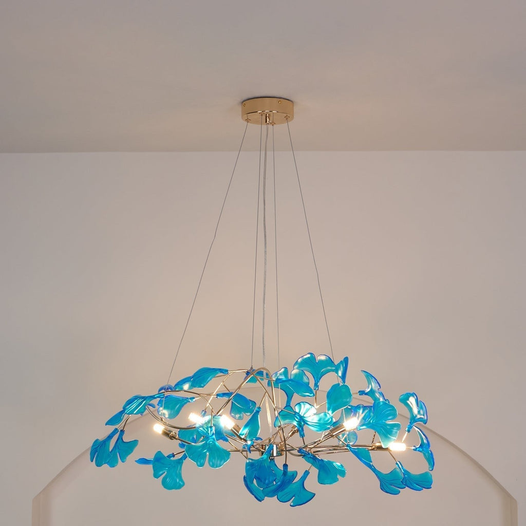 Olivia Ginkgo Acrylic Chandeliers - image 12