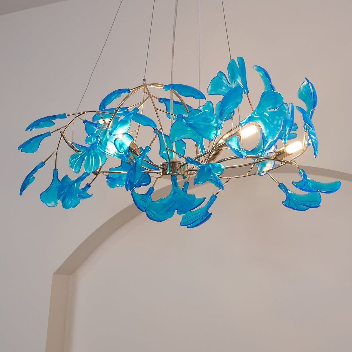 Olivia Ginkgo Acrylic Chandeliers - image 16