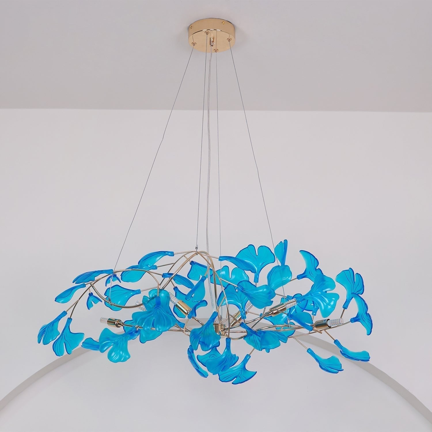 Olivia Ginkgo Acrylic Chandeliers - image 10
