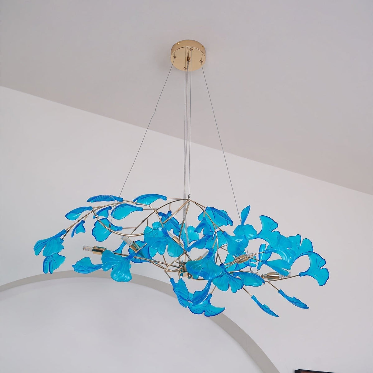Olivia Ginkgo Acrylic Chandeliers - image 11
