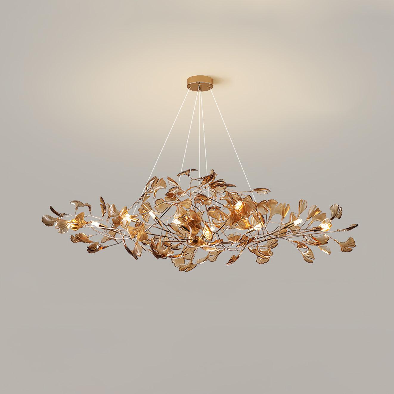 Olivia Ginkgo Acrylic Chandeliers - image 22