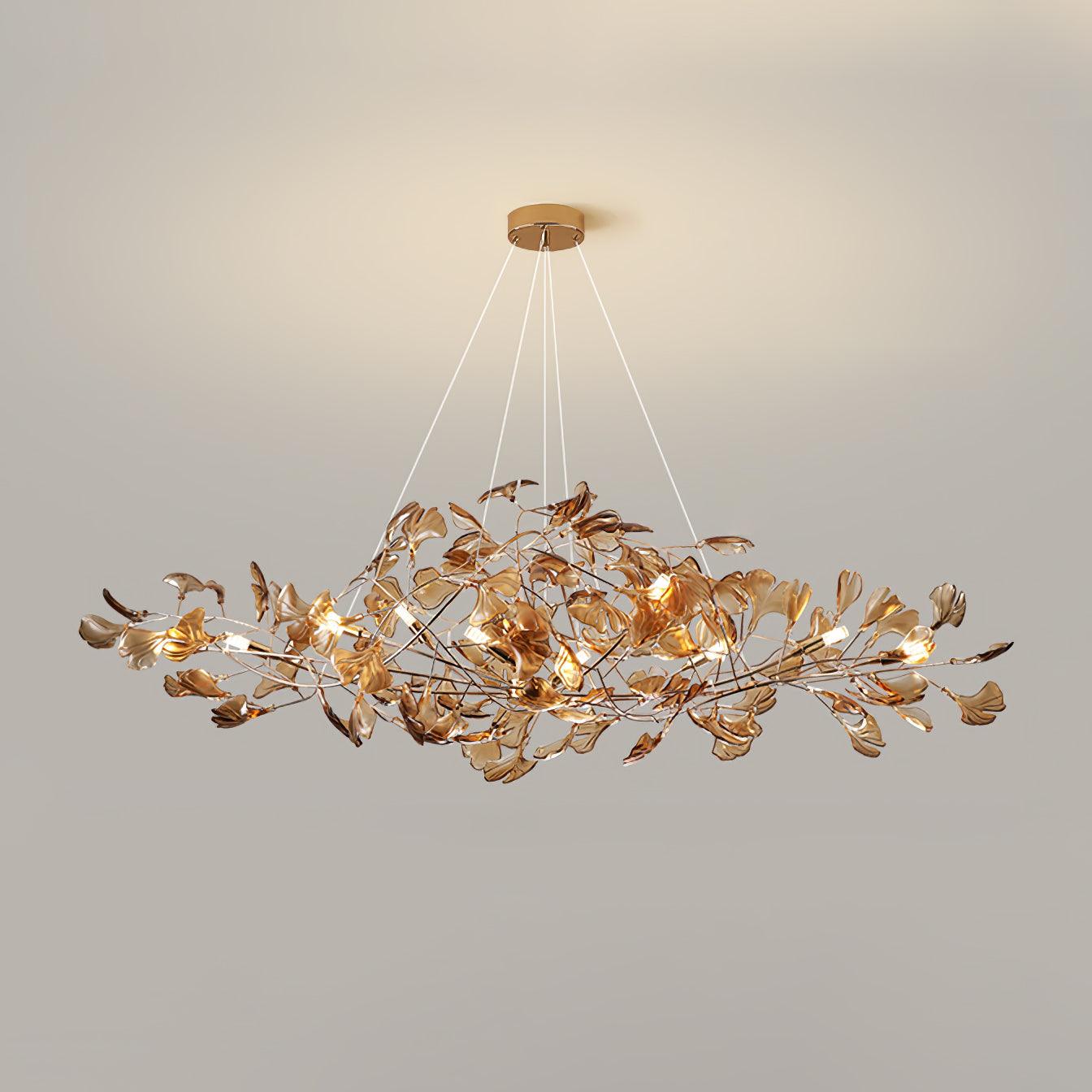 Olivia Ginkgo Acrylic Chandeliers - image 23