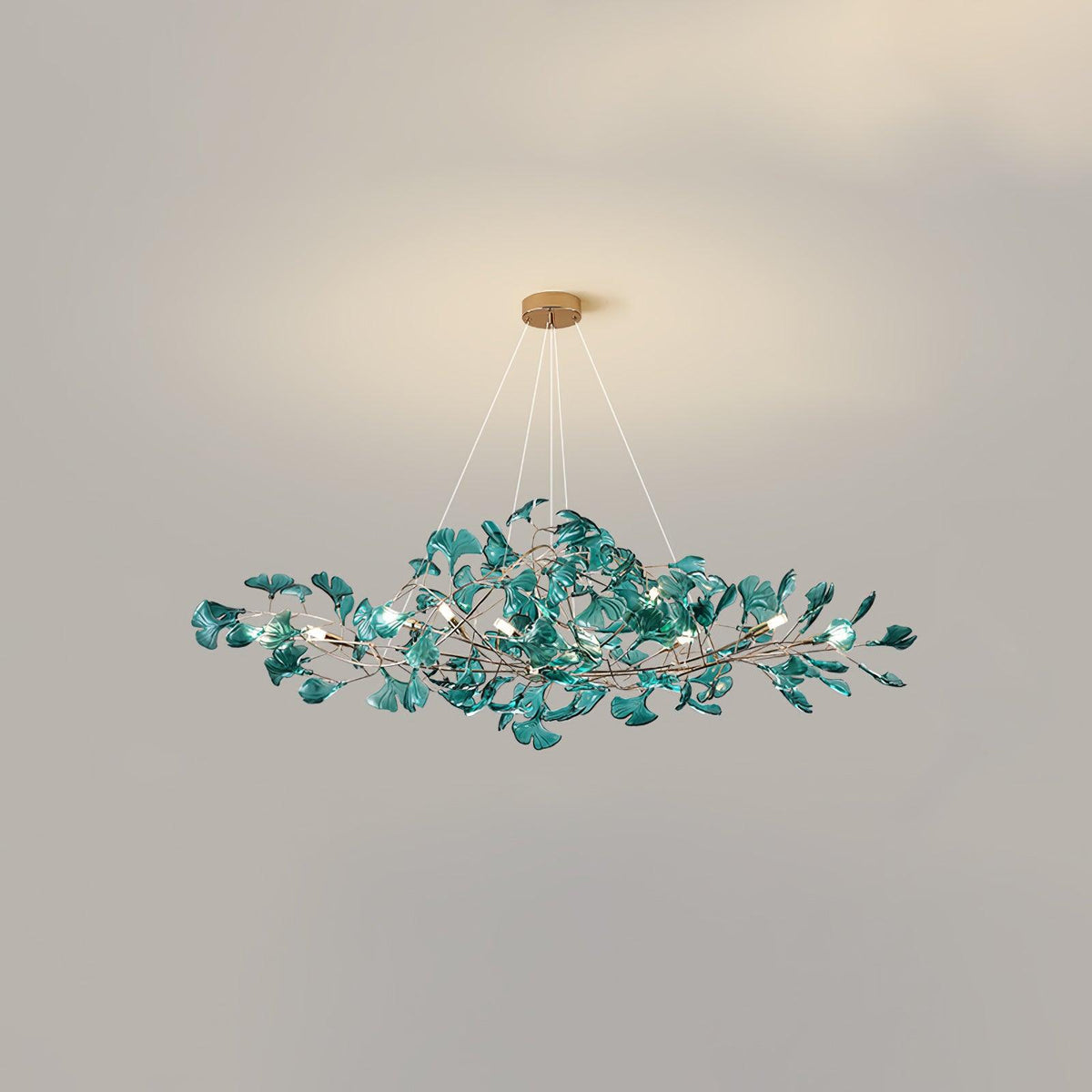 Olivia Ginkgo Acrylic Chandeliers - image 27