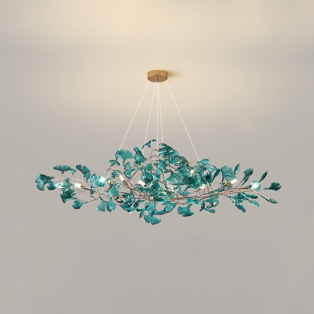 Olivia Ginkgo Acrylic Chandeliers - image 29