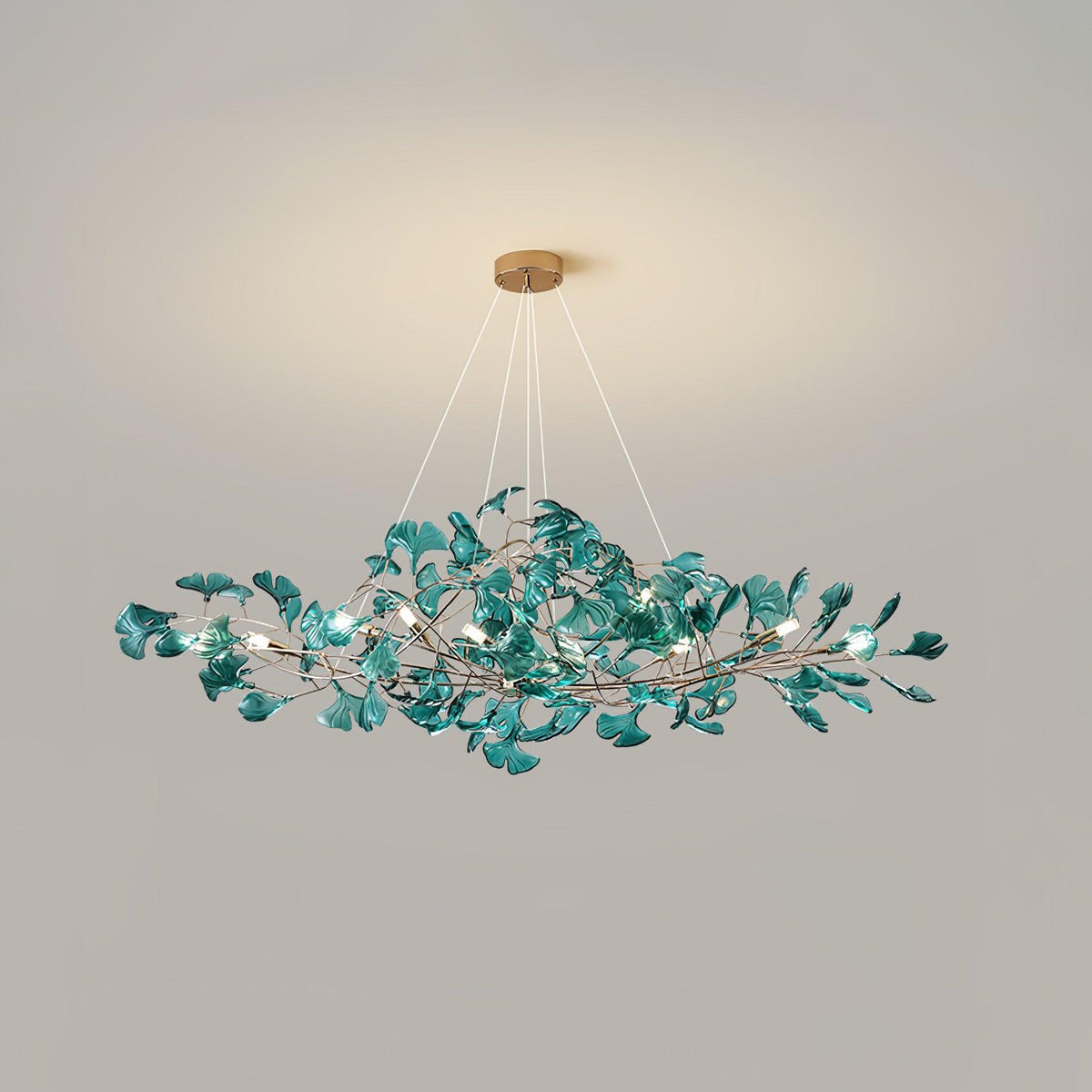 Olivia Ginkgo Acrylic Chandeliers - image 30