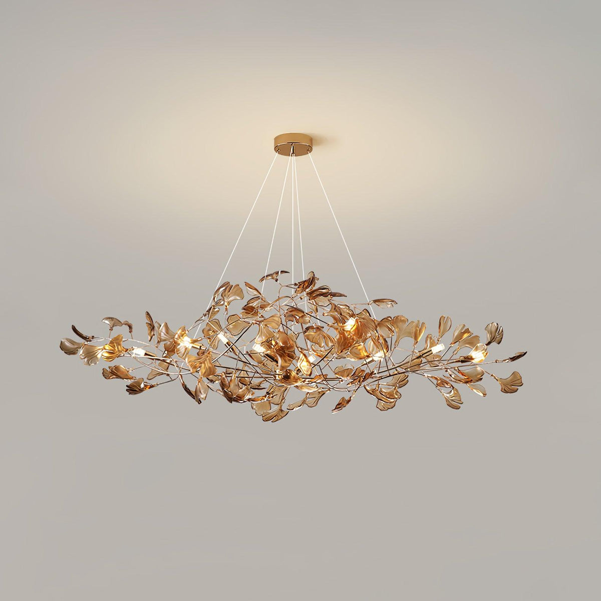 Olivia Ginkgo Acrylic Chandeliers - image 31