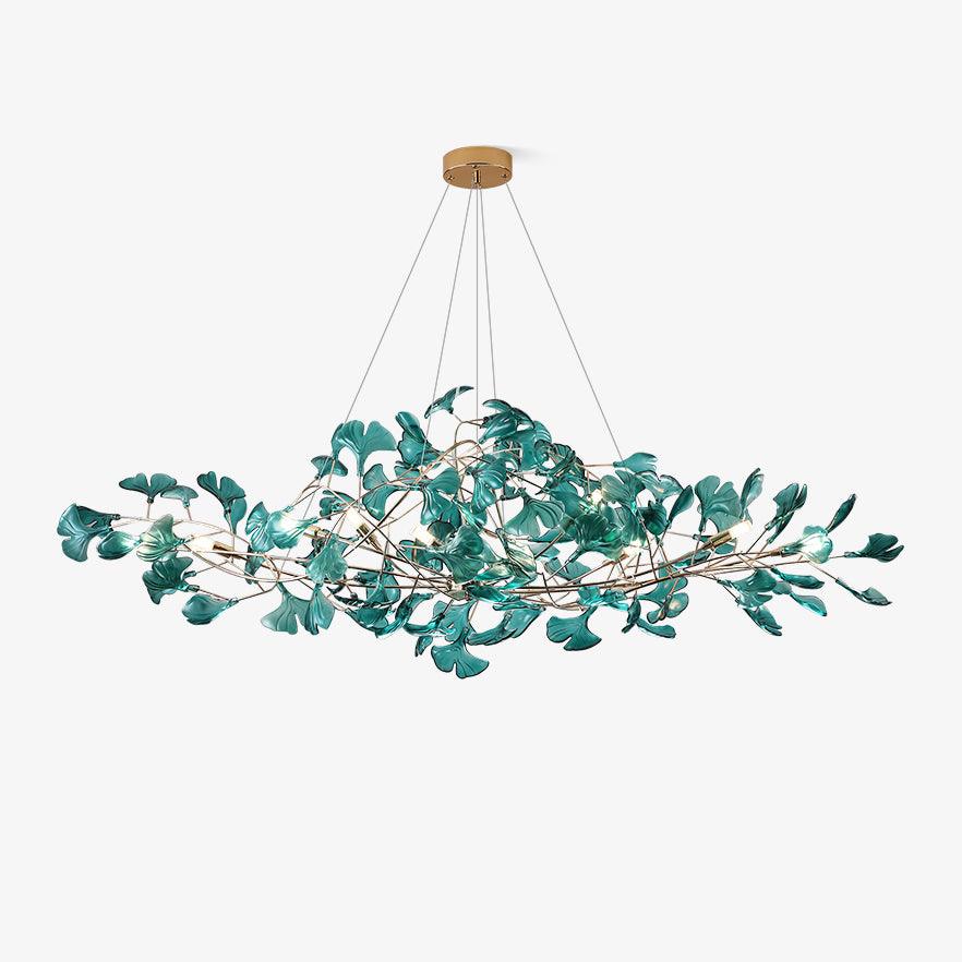Olivia Ginkgo Acrylic Chandeliers - image 1