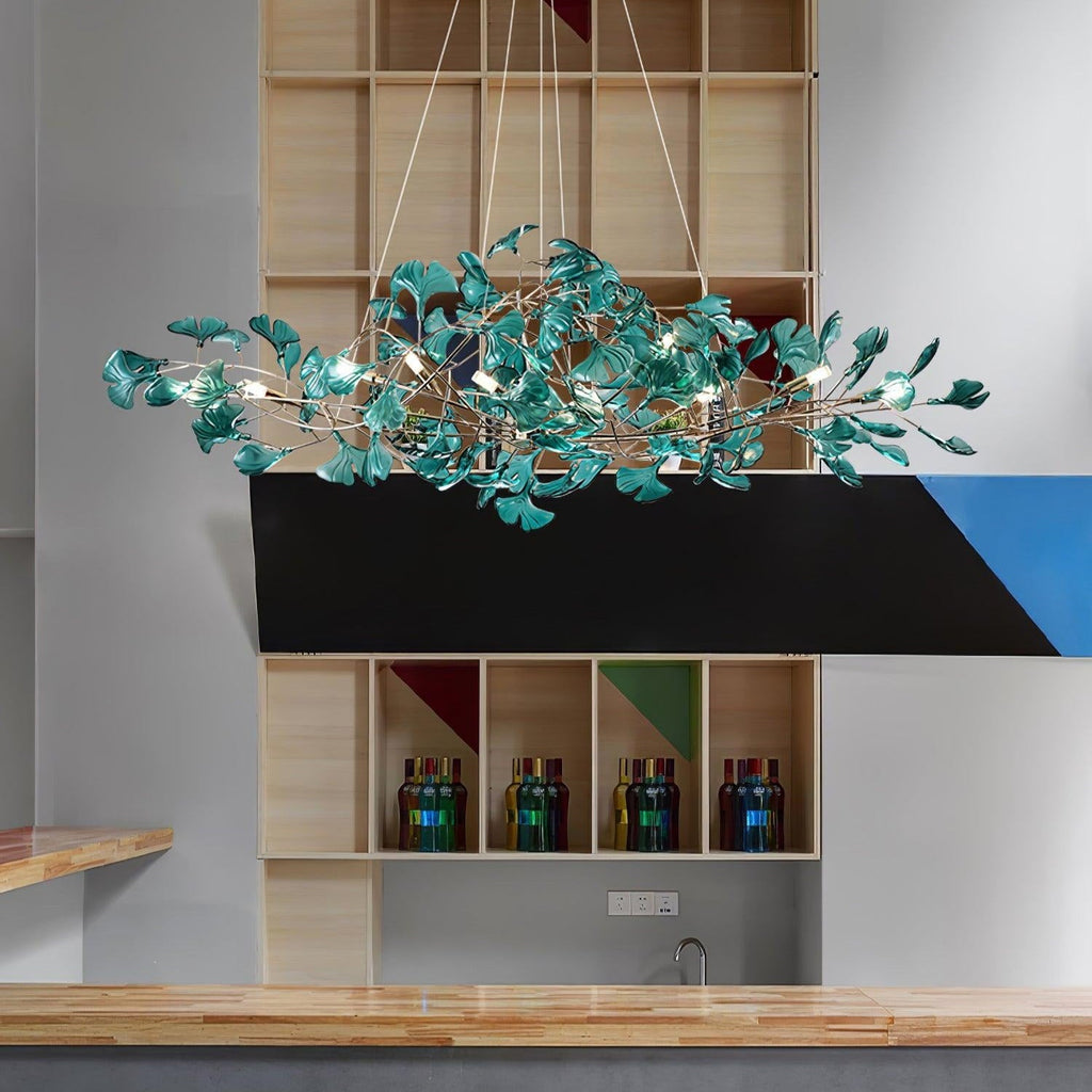 Olivia Ginkgo Acrylic Chandeliers - image 34