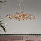Olivia Ginkgo Acrylic Chandeliers - image 37
