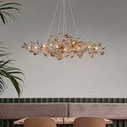 Olivia Ginkgo Acrylic Chandeliers - image 4