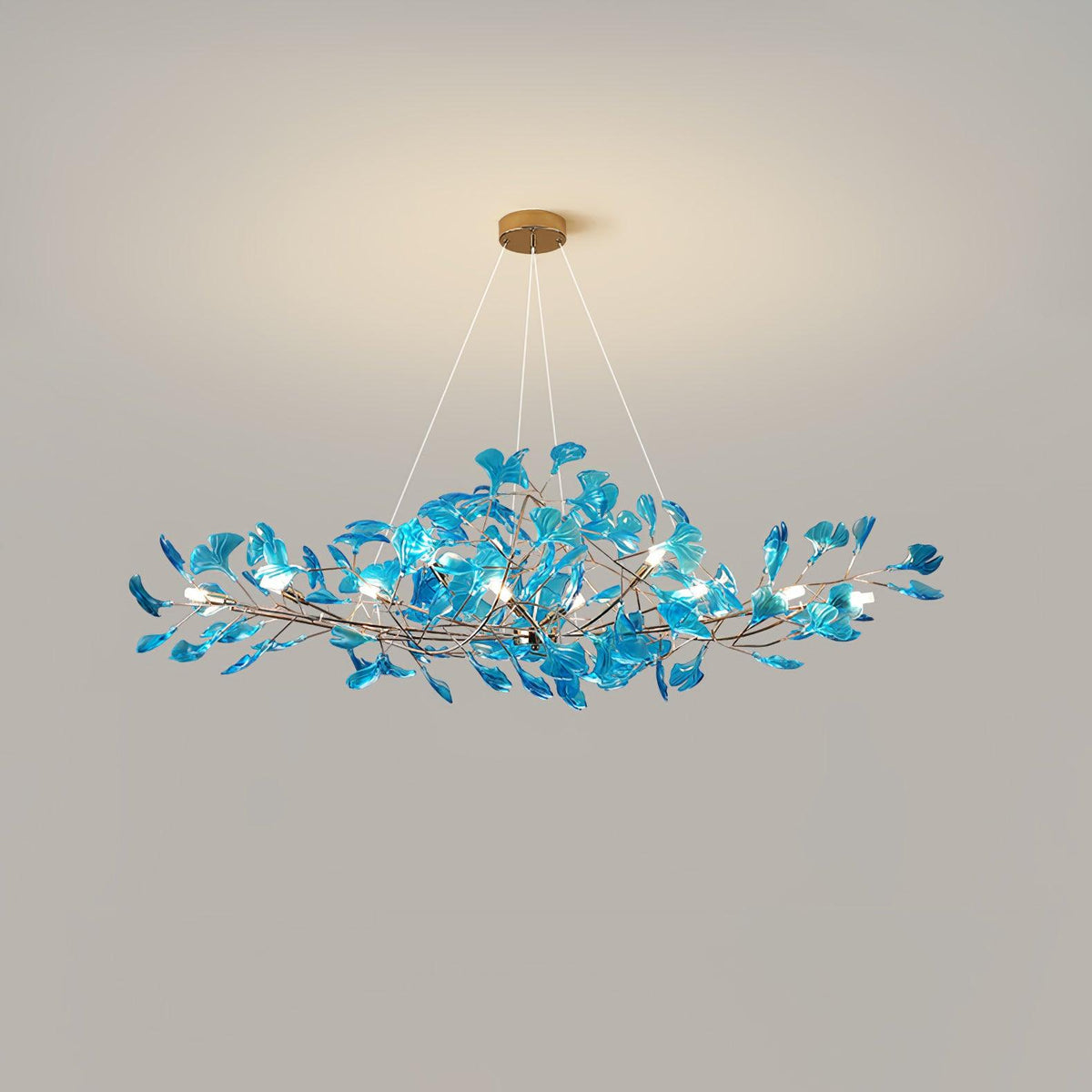Olivia Ginkgo Acrylic Chandeliers - image 39