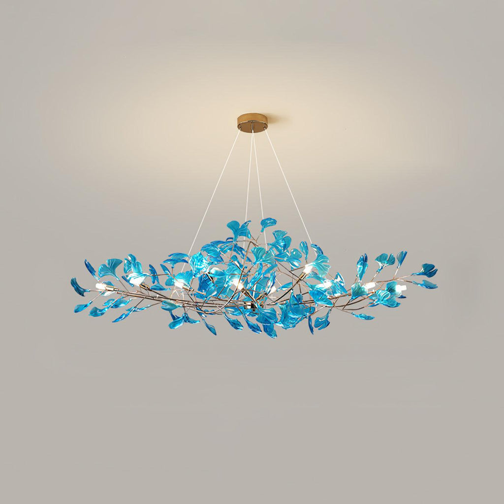 Olivia Ginkgo Acrylic Chandeliers - image 15