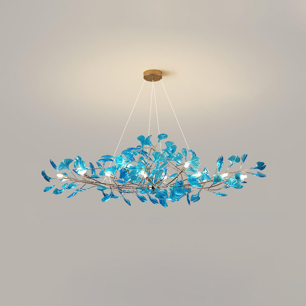 Olivia Ginkgo Acrylic Chandeliers - image 17