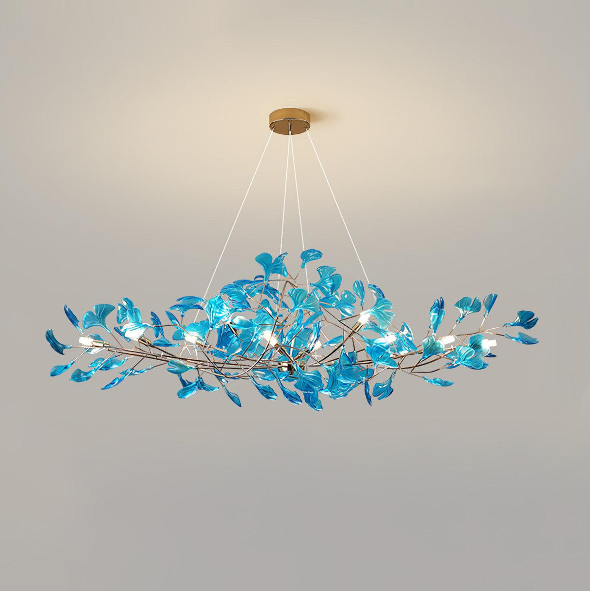 Olivia Ginkgo Acrylic Chandeliers - image 18