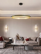 Erveliel Modern Minimalist LED Round Chandelier